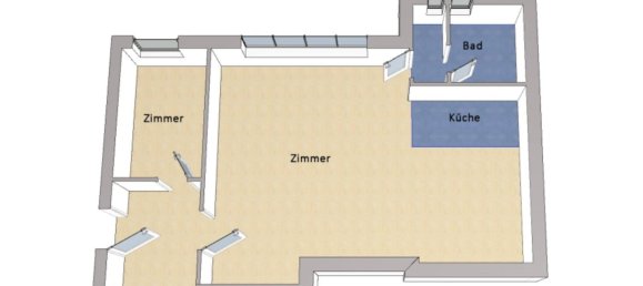 2 rooms Apartment in Schmargendorf, Germany No. 284513 8