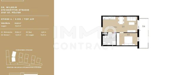 1 bedroom Apartment in St. Polten, Austria No. 174216 15