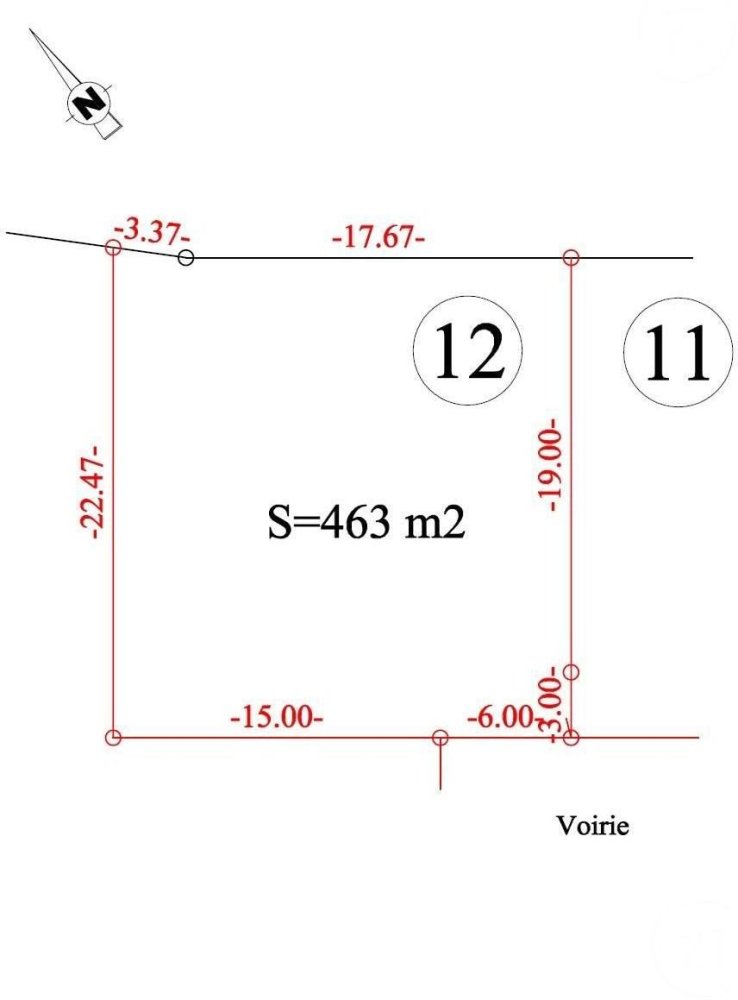 Grundstück in Redange, France, Nr. 78593