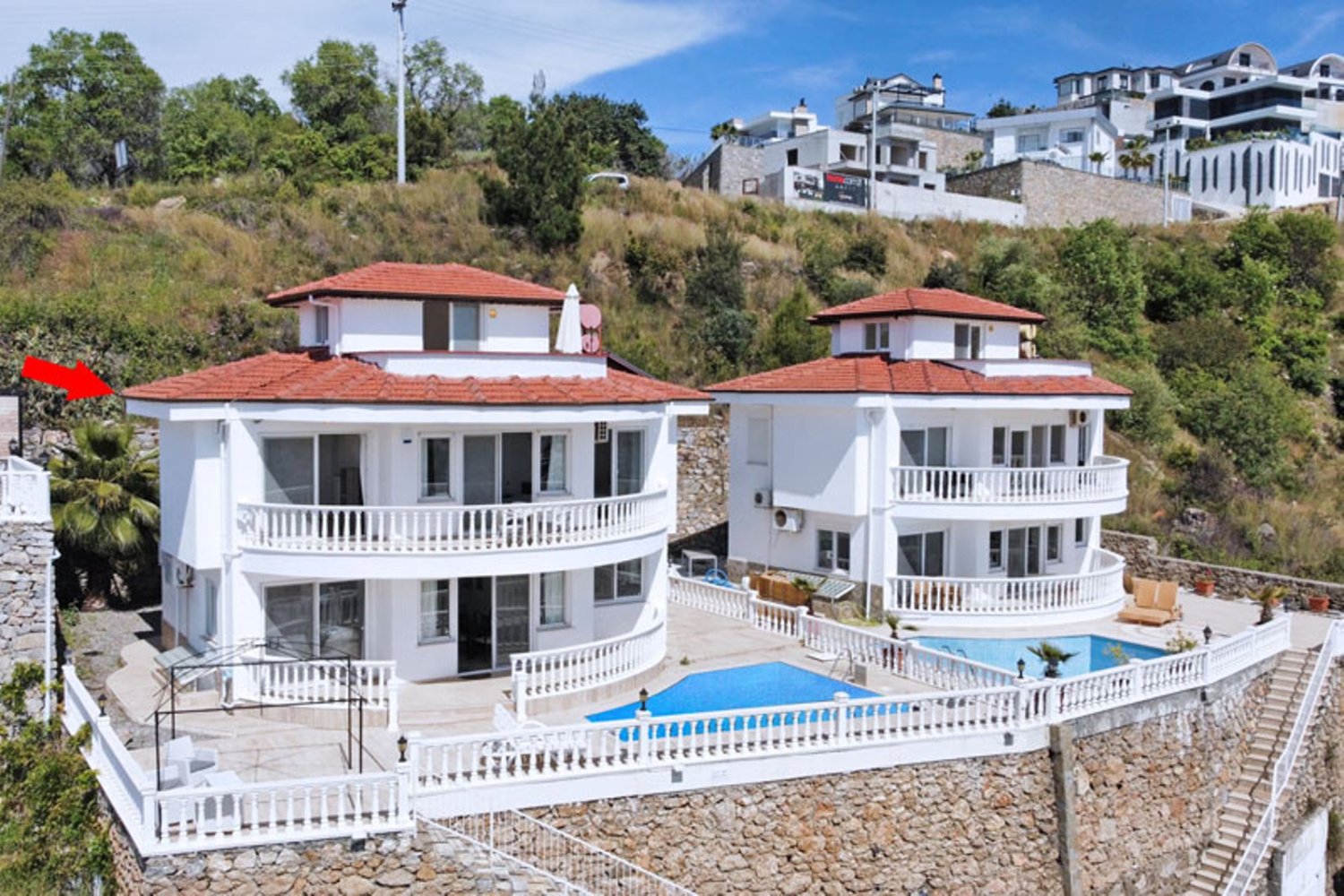 Villa 4+1 in Alanya, Turkey No. 23755