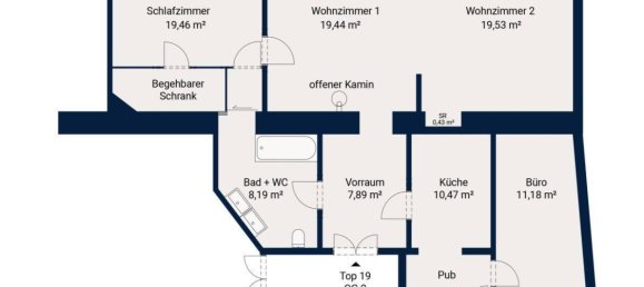 4 rooms Apartment in Hernals, Austria No. 207137 11
