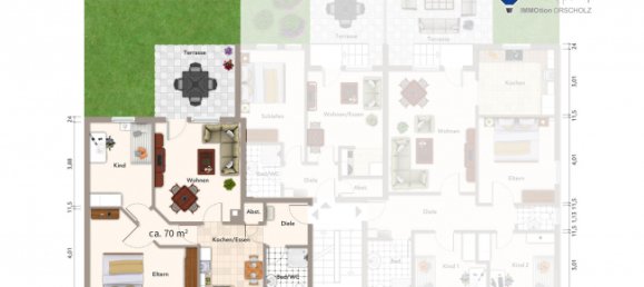 Квартира с 2 спальнями в Трир, Германия № 43057 4