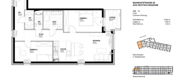 Apartamento de 3 divisões em Deutsch-Wagram, Austria N.º 254788 4