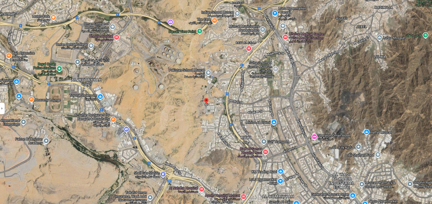 Maison de ville à Muscat, Oman No. 1115