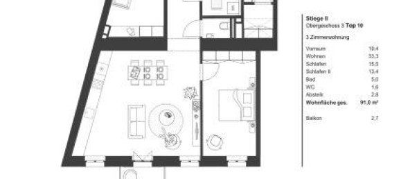 3 rooms Apartment in Vienna, Austria No. 141517 13