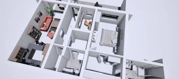 Квартира с 2 спальнями в Йена, Германия № 55204 6