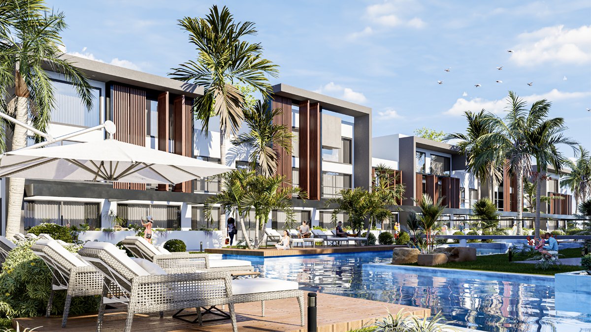 Apartamento de 2 dormitorios en Yeni Bogazici, Northern Cyprus No. 15795