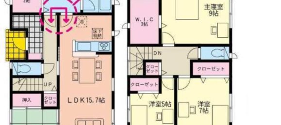 4 bedrooms House in Fukuoka, Japan No. 2298 2