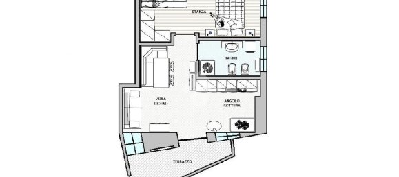 2 rooms Apartment in Cavedago, Italy No. 43767 12