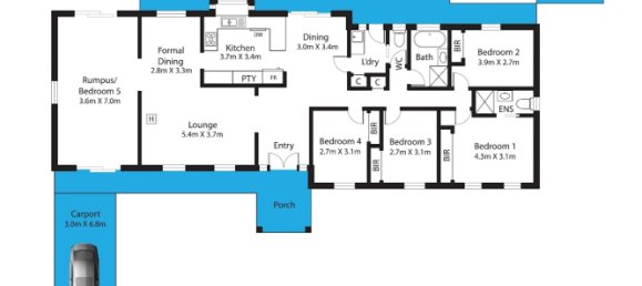 5 غرف نوم منزل في Fairview Park, Australia رقم 349 28