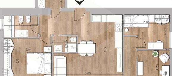 4-Zimmer Wohnung in Ciampino, Italy, Nr. 24572 14