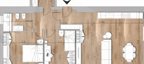 4-Zimmer Wohnung in Ciampino, Italy, Nr. 24572 11