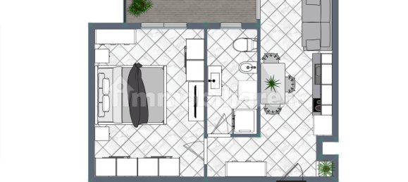 1 غرف نوم شقة في San Giuliano Milanese, Italy رقم 379823 13