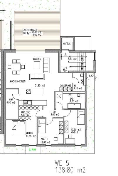 4غرفة بانتهاوس في Trier-Saarburg, Germany رقم 296907