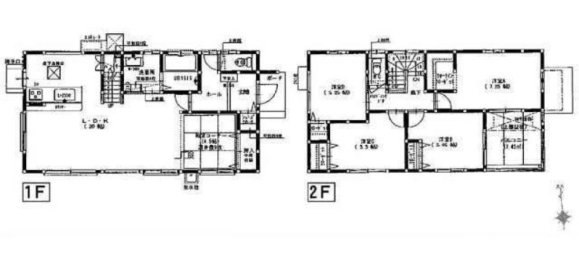 Casa de 5 dormitorios en Fukuoka, Japan No. 3535 2