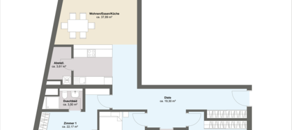 Квартира с 2 спальнями в Франкфурт на Майне, Германия № 237102 13