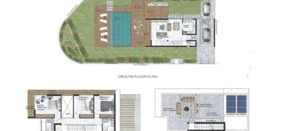 Вилла с 3 спальнями в Пафос, Кипр № 10084 7