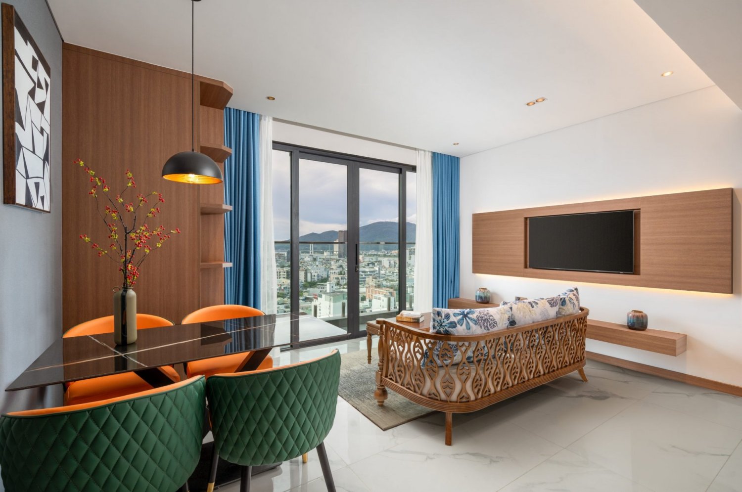 3 dormitorios apartamento en alquiler en Hai Chau, Da Nang, Vietnam № 20632
