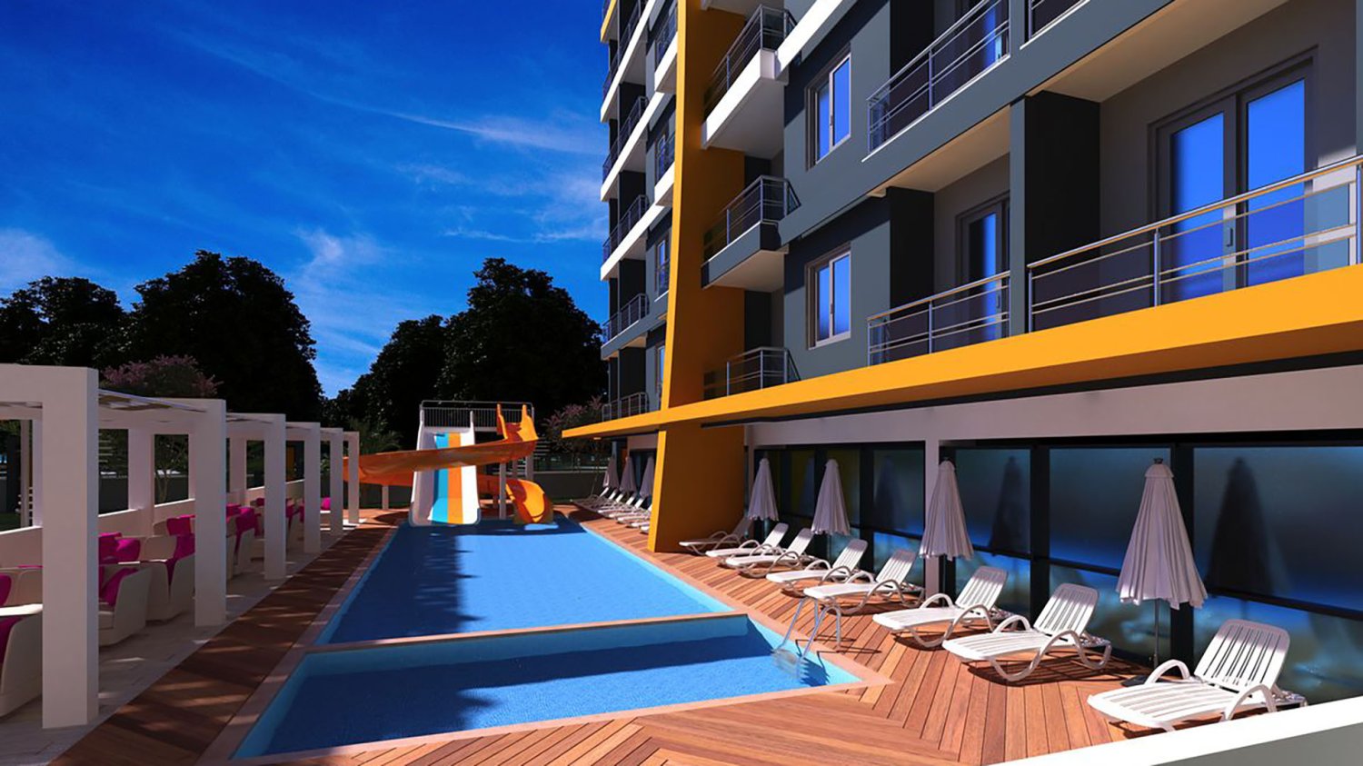 Wohnung 2+1 in NOVITA DELUXE RESIDENCE, Mahmutlar, Turkey, Nr. 34589