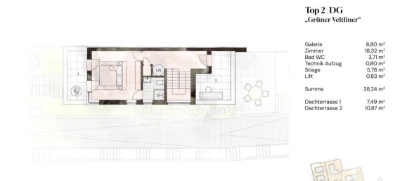 4 rooms Castles in Klosterneuburg, Austria No. 185834 10