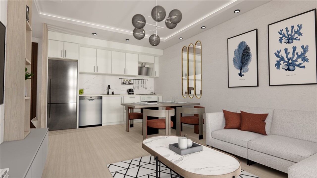 Apartment 1+1 in Blue Dream Residence, Gazipasa, Turkey No. 39068