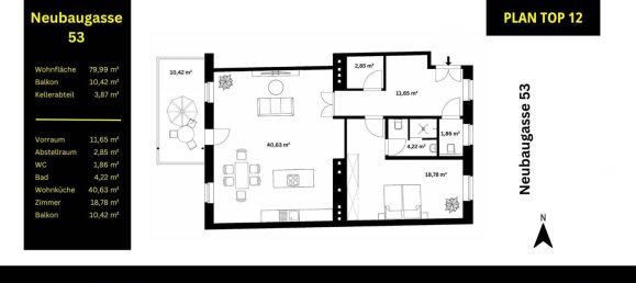 2 rooms Apartment in Neubau, Austria No. 177402 7