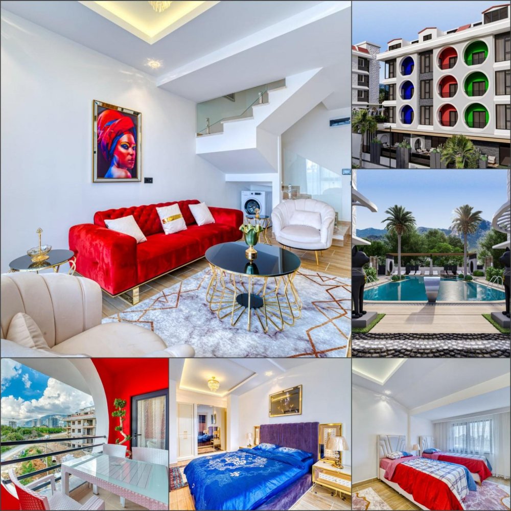 Penthouse 2+1 in Mahmutlar, Turkey No. 5636