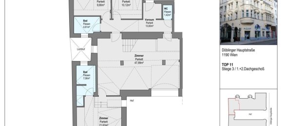 4 rooms Apartment in Dobling, Austria No. 68601 9