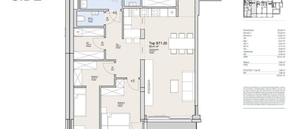 3غرفة منزل ذو طابقين في Dobling, Austria رقم 176644 20