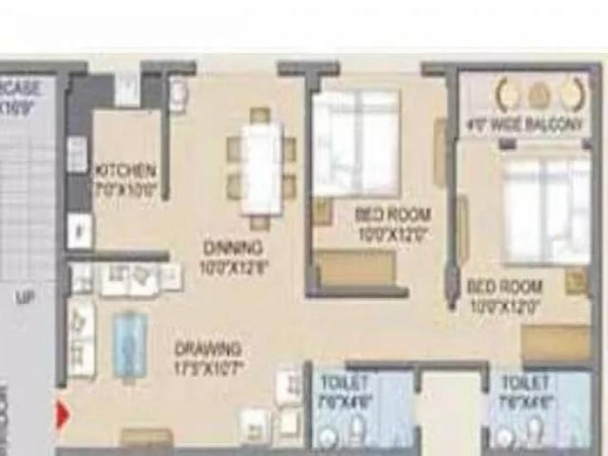 2 bedrooms House in Bhubaneshwar, India No. 67132