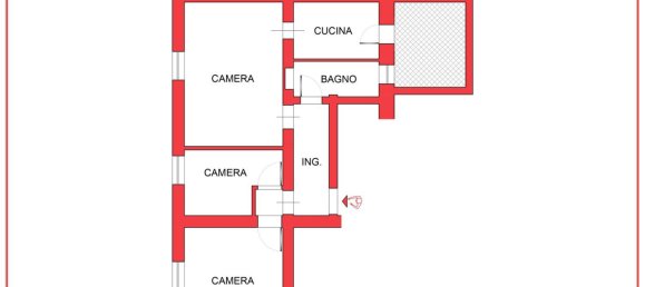 3-salle Appartement à Palermo, Italy No. 309363 24