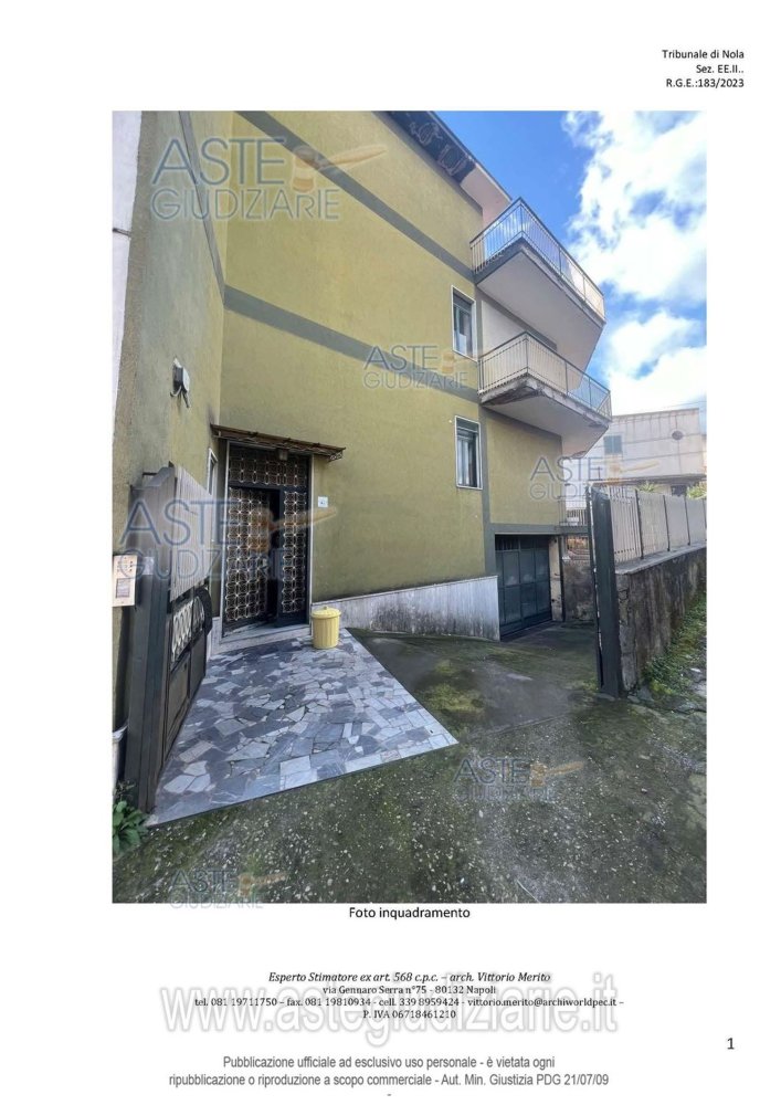 7-Zimmer Wohnung in San Giuseppe Vesuviano, Italy, Nr. 12559