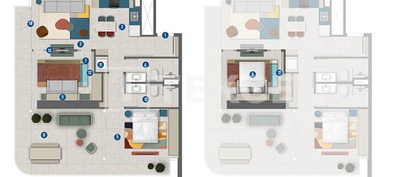 Studio à Business Bay, UAE No. 42018 25