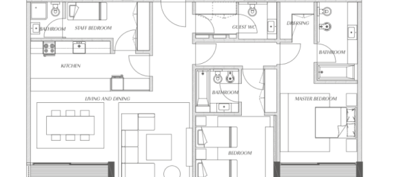 Студия в Al Zorah, ОАЭ № 121375 7