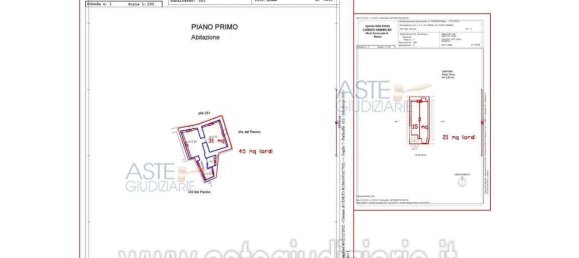 Studio in Cineto Romano, Italy, Nr. 14299 7