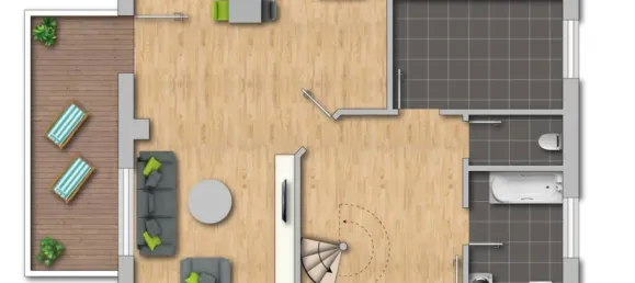 Apartamento T1 em Duisburg, Germany N.º 6068 8