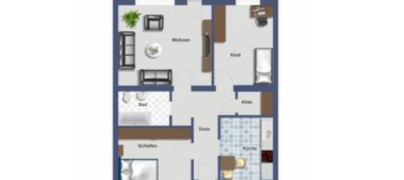 Квартира с 3 комнатами в Кёльн, Германия № 211650 7