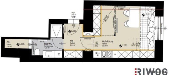 Estúdio em Neubau, Austria N.º 139878 12