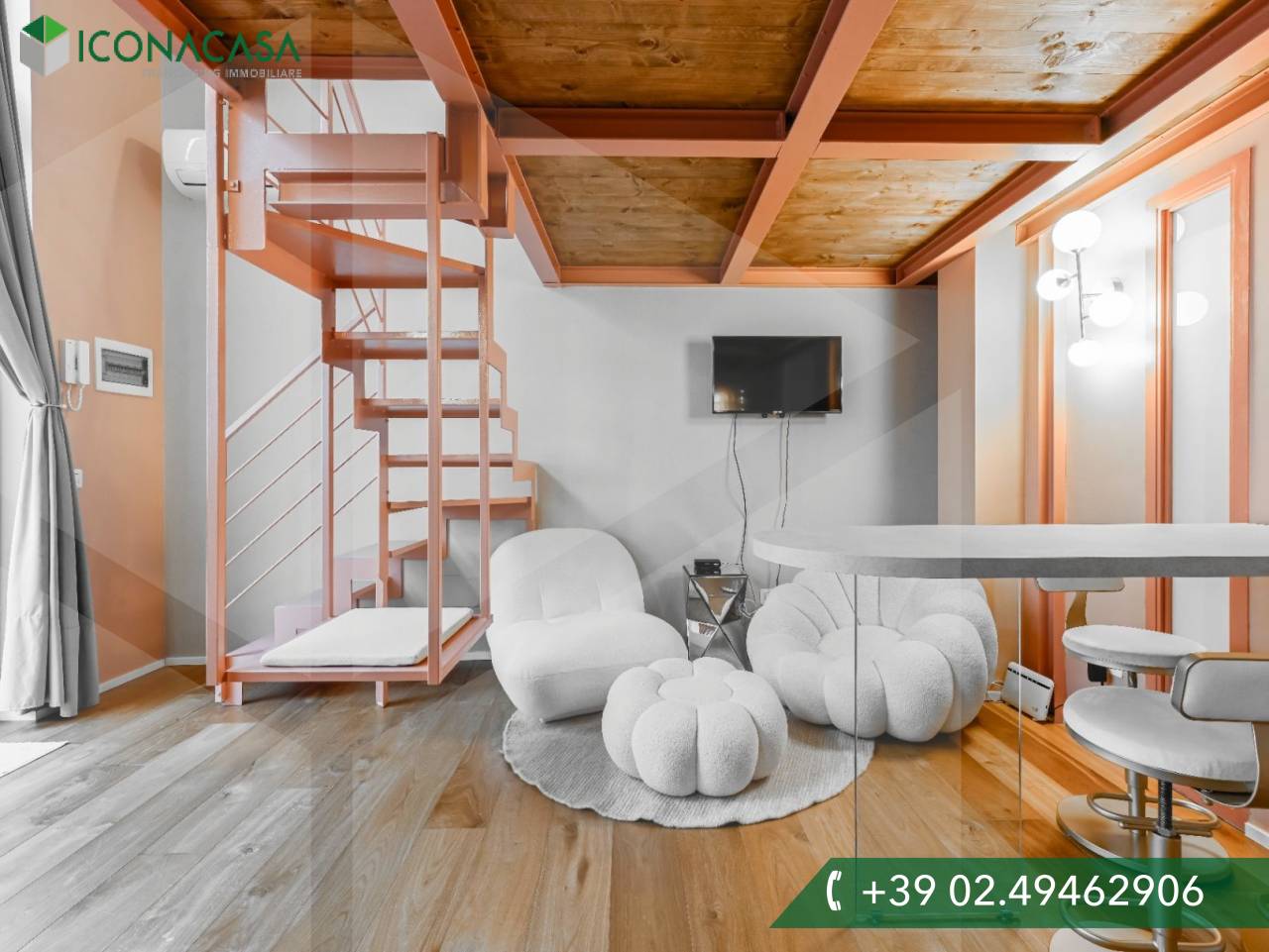 2-salle Appartement à Milan, Italy No. 241460