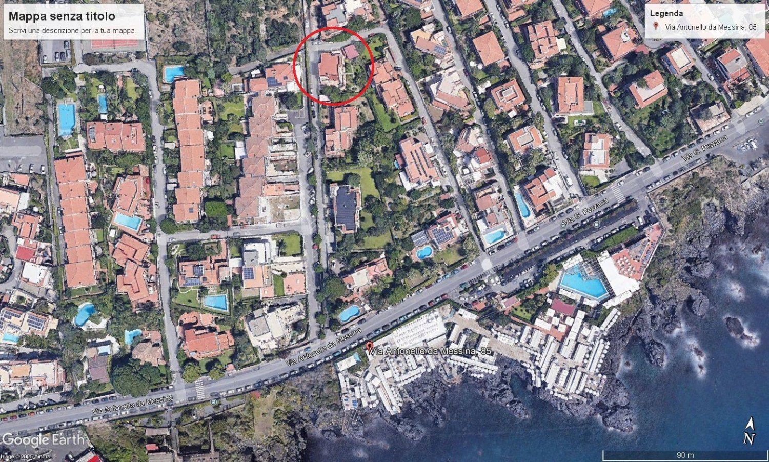 3 bedrooms Villa in Aci Castello, Italy No. 272602