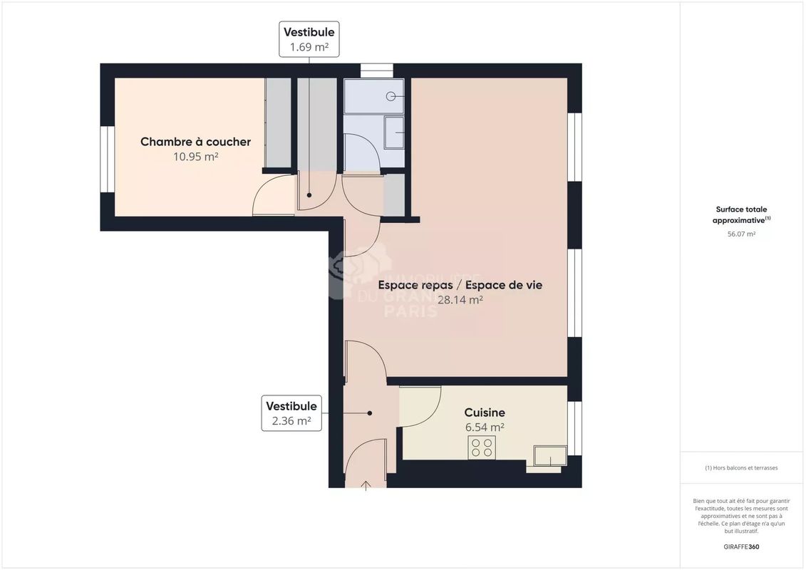 Apartamento T2 em Vitry-sur-Seine, France N.º 177823