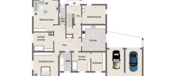 Moradia em banda de 9 divisões em Herford, Germany N.º 283052 5