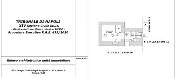 3-Zimmer Wohnung in Naples, Italy, Nr. 10273 3