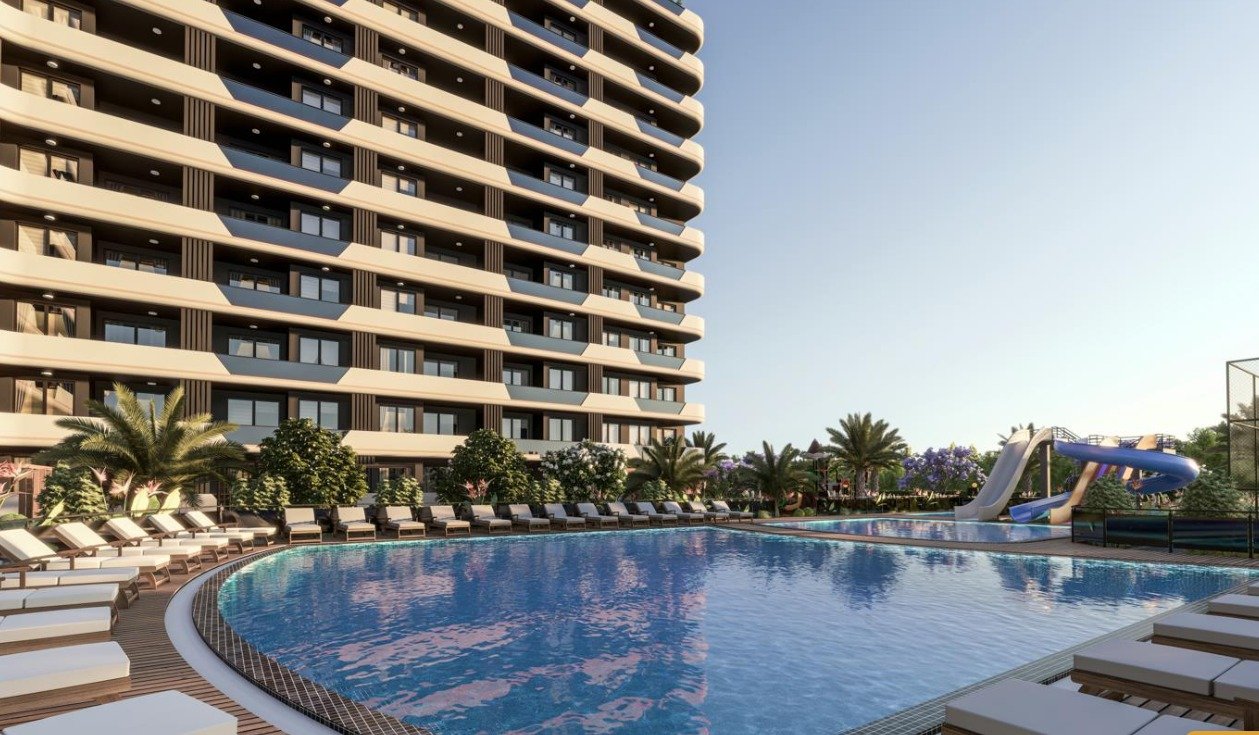 Appartement 1+1 à Mersin, Turkey No. 32800