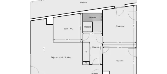 Dúplex de 3 dormitorios en Colombes, France No. 168867 12