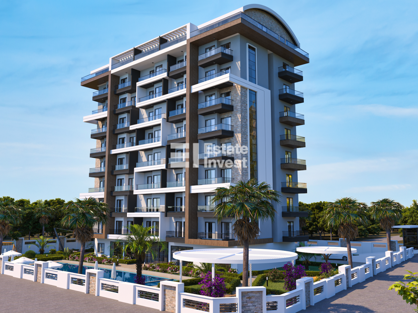 Apartamento de 1+1 en Alanya, Turkey No. 32180