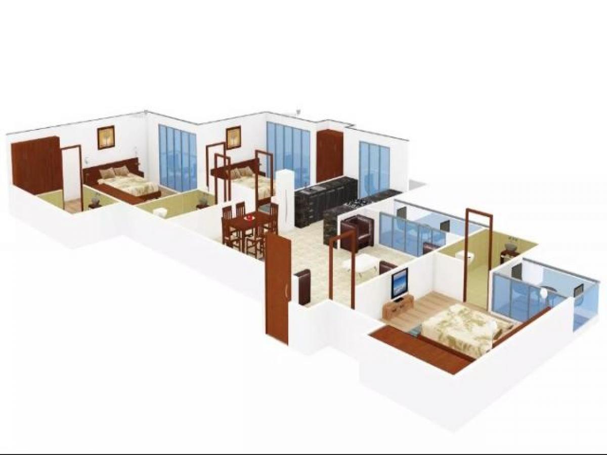 Casa de 3 dormitorios en Noida, India No. 4943