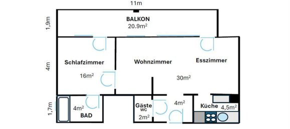 Apartamento T1 em Ubersaxen, Austria N.º 173520 12