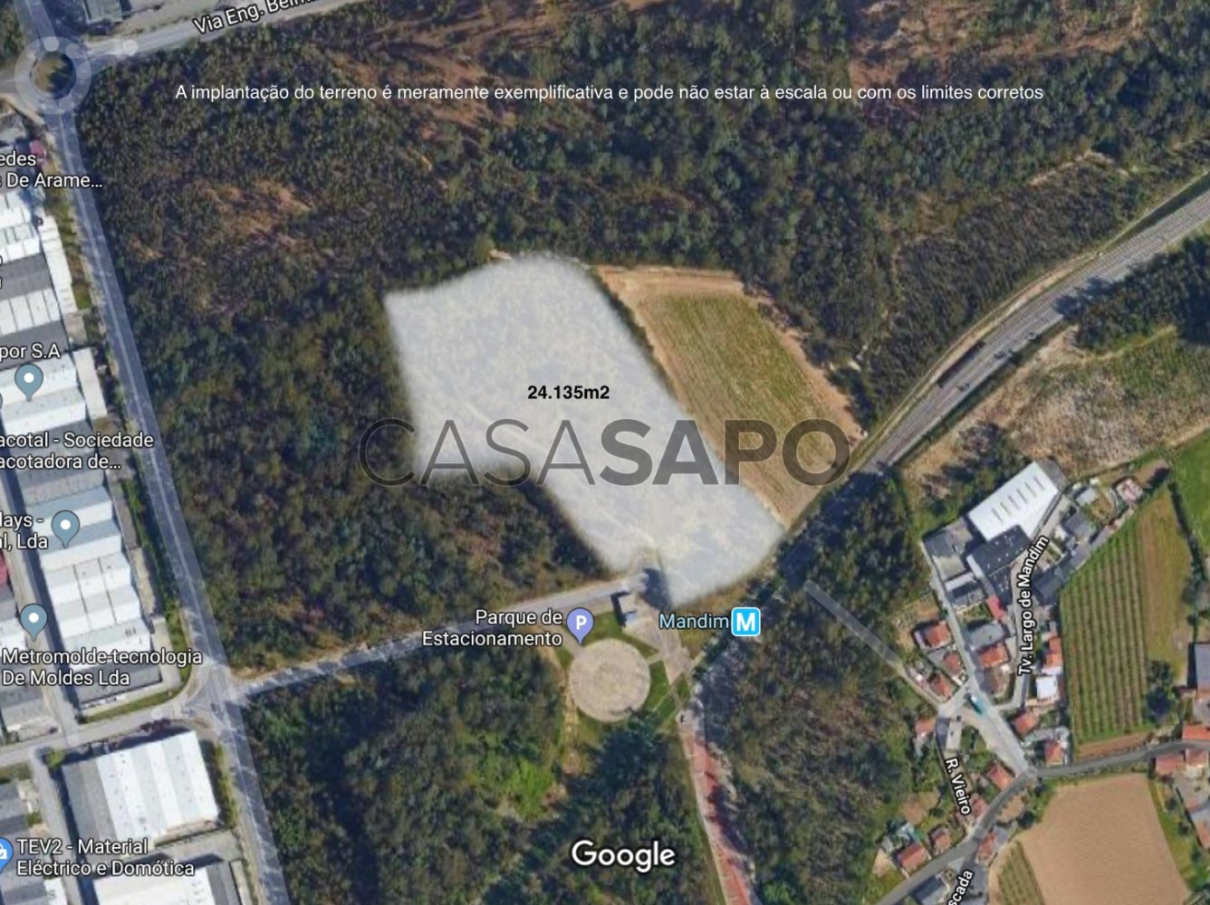  Land in Castelo da Maia, Portugal No. 211862