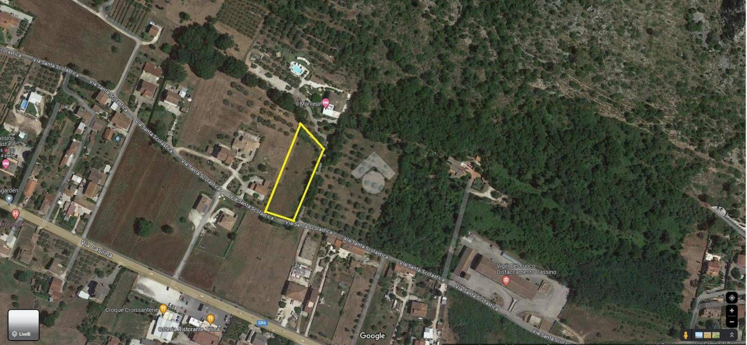 Земельный участок 3165м² в Кассино, Италия № 104139